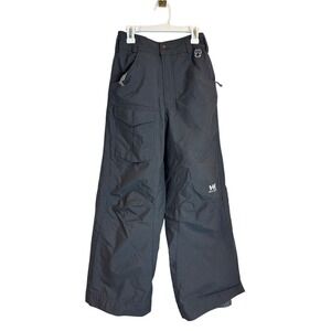 Helly Hansen Womens XS Black Cargo Ski Snowboard Pants Winter Gear Elastic Waist